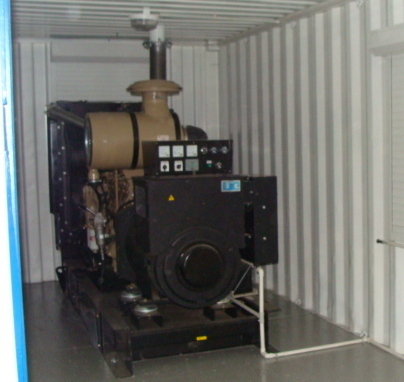 Дизельный генератор в контейнере